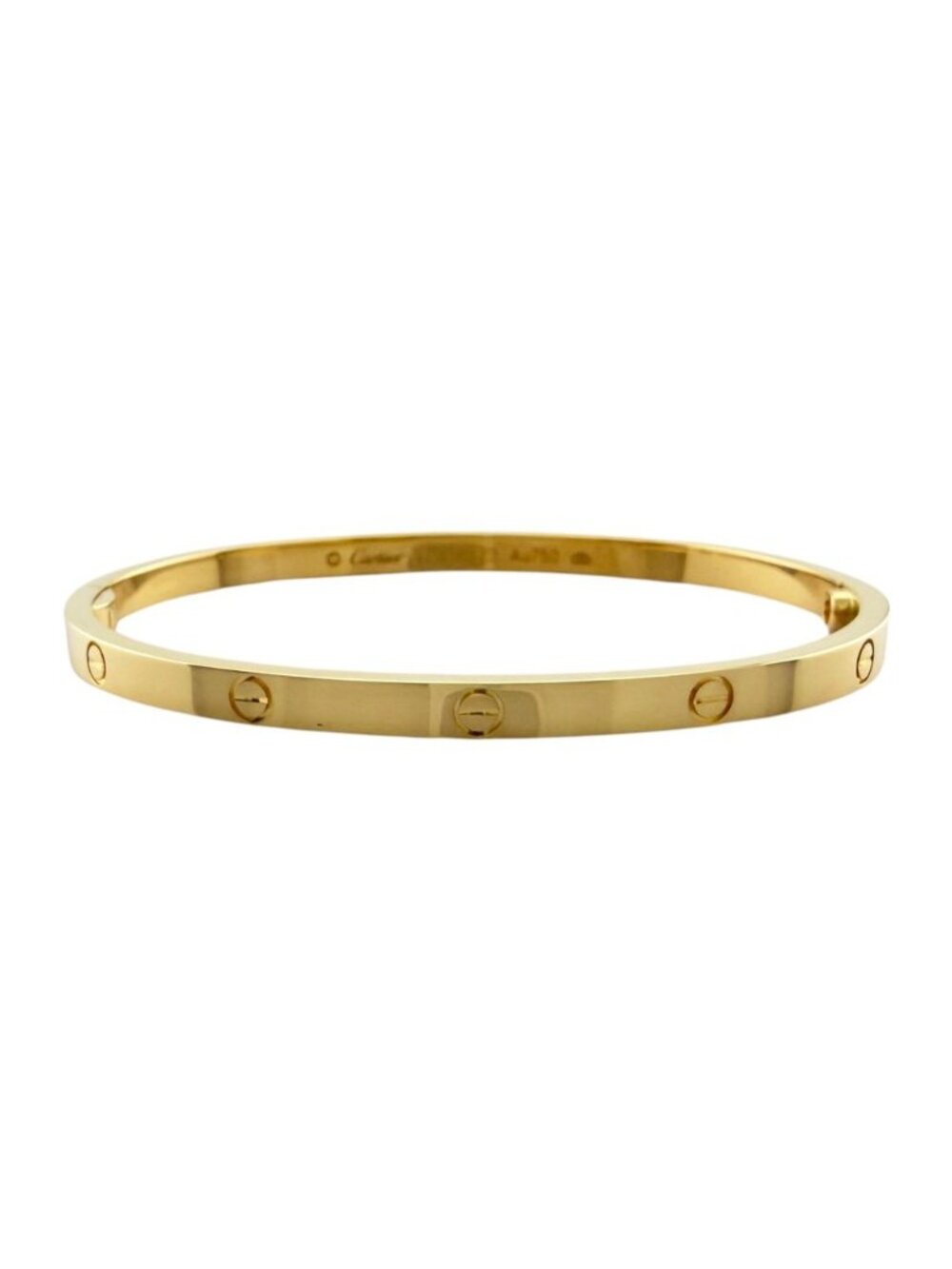 Cartier Love Bracelet Bangle 18k Yellow Gold